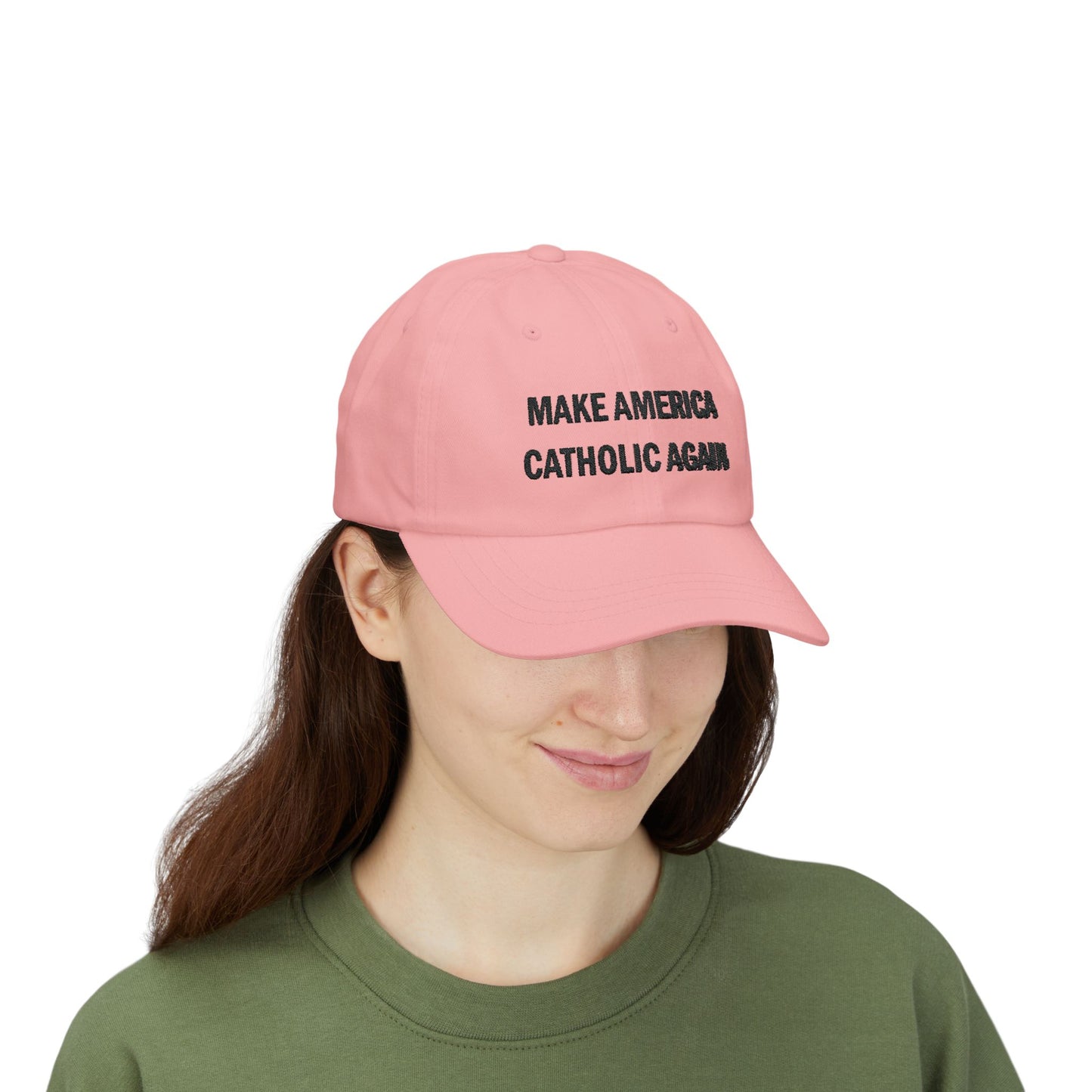 MAKE AMERICA CATHOLIC AGAIN Embroidered Classic Cap