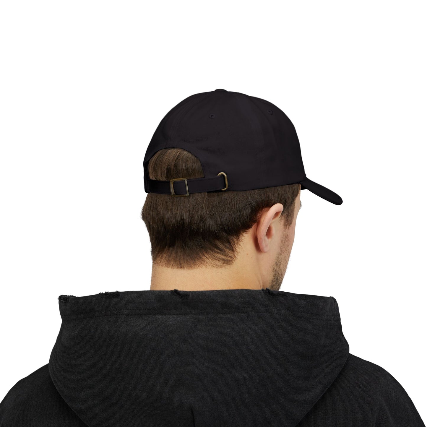 MAKE MASS LATIN AGAIN Embroidered White on Dark Classic Cap