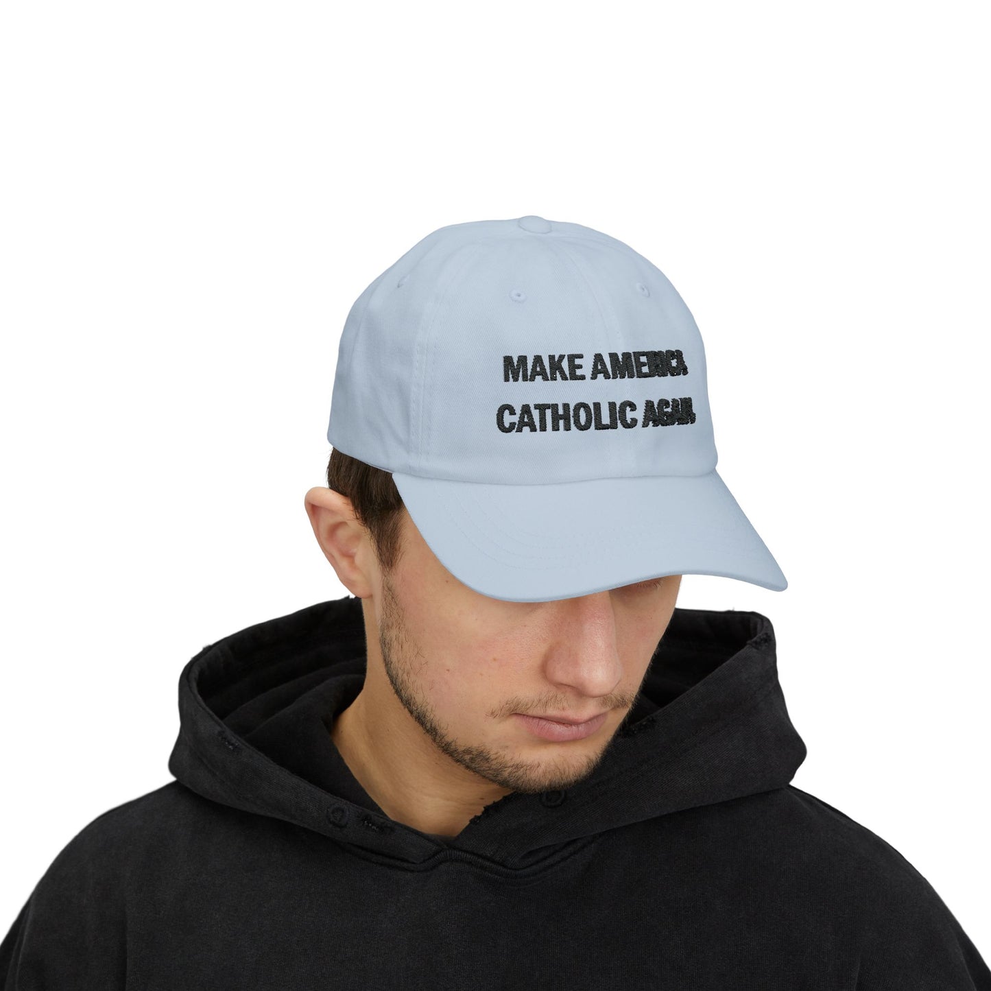 MAKE AMERICA CATHOLIC AGAIN Embroidered Classic Cap