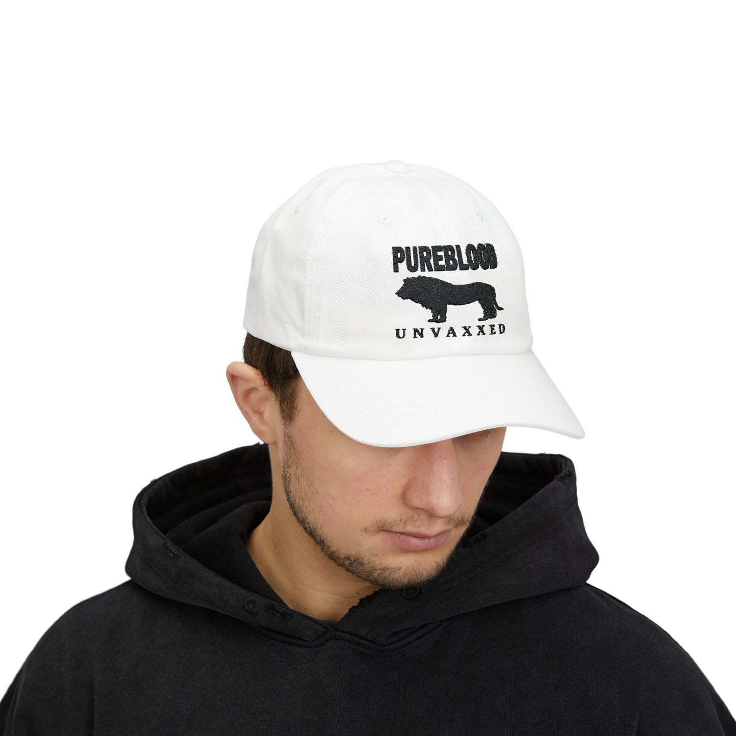 PUREBLOOD UNVAXXED Embroidered Classic Cap